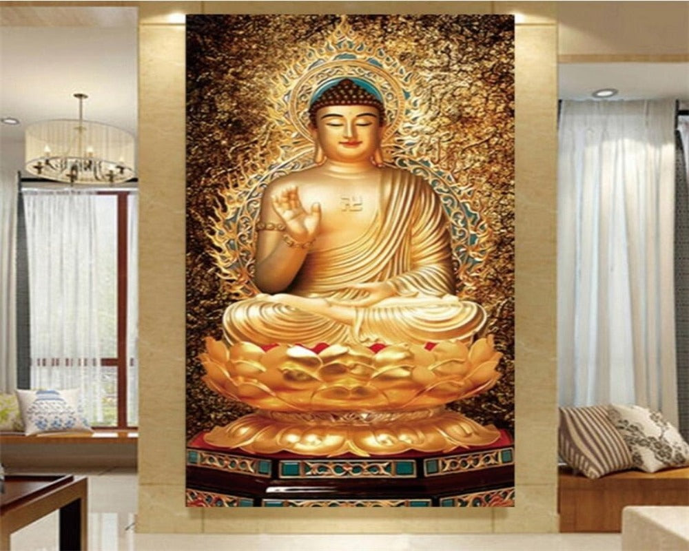 3D Wallpaper Shakyamuni Buddha